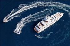The MondoMarine Superyacht Manifiq and toys - Image credit Luca Dini Design
